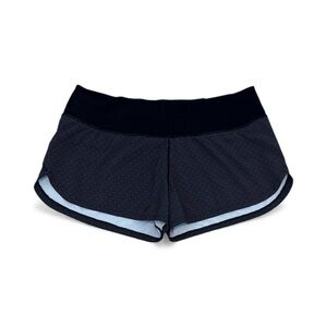 Vuori Omni Black & Polk A Dot Women's Black Athletic Shorts M